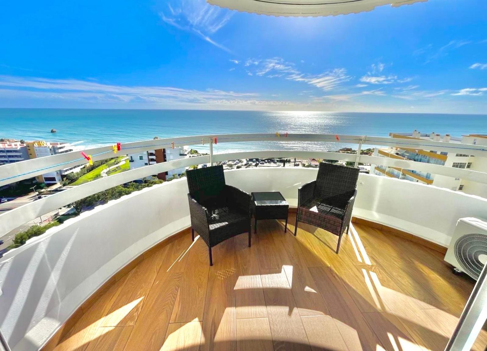 Top Ocean View Apartment - Amazing Sunset - Modern Style - Pool & 200M To Beach Portimão Zimmer foto